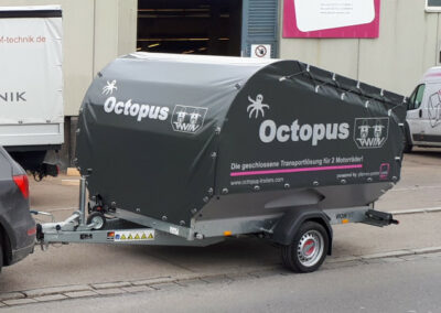 Planenaufbau Octopus-Twin 1, Produkt von Stefan Wenner Technologies in Empfingen